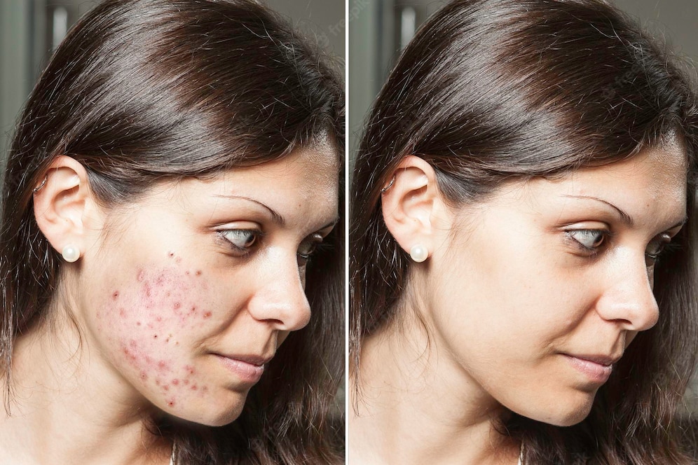 acne scar before after richmond hill